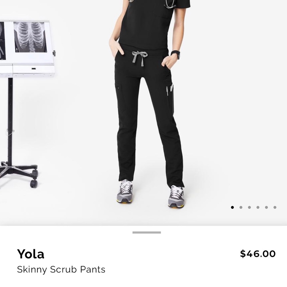 FIGS YOLA Skinny Scrub Pants - Regular, Small
